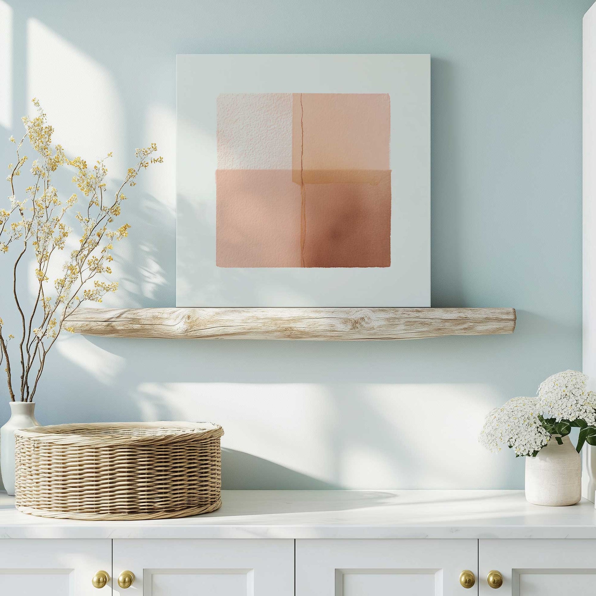 Picture of art in a room