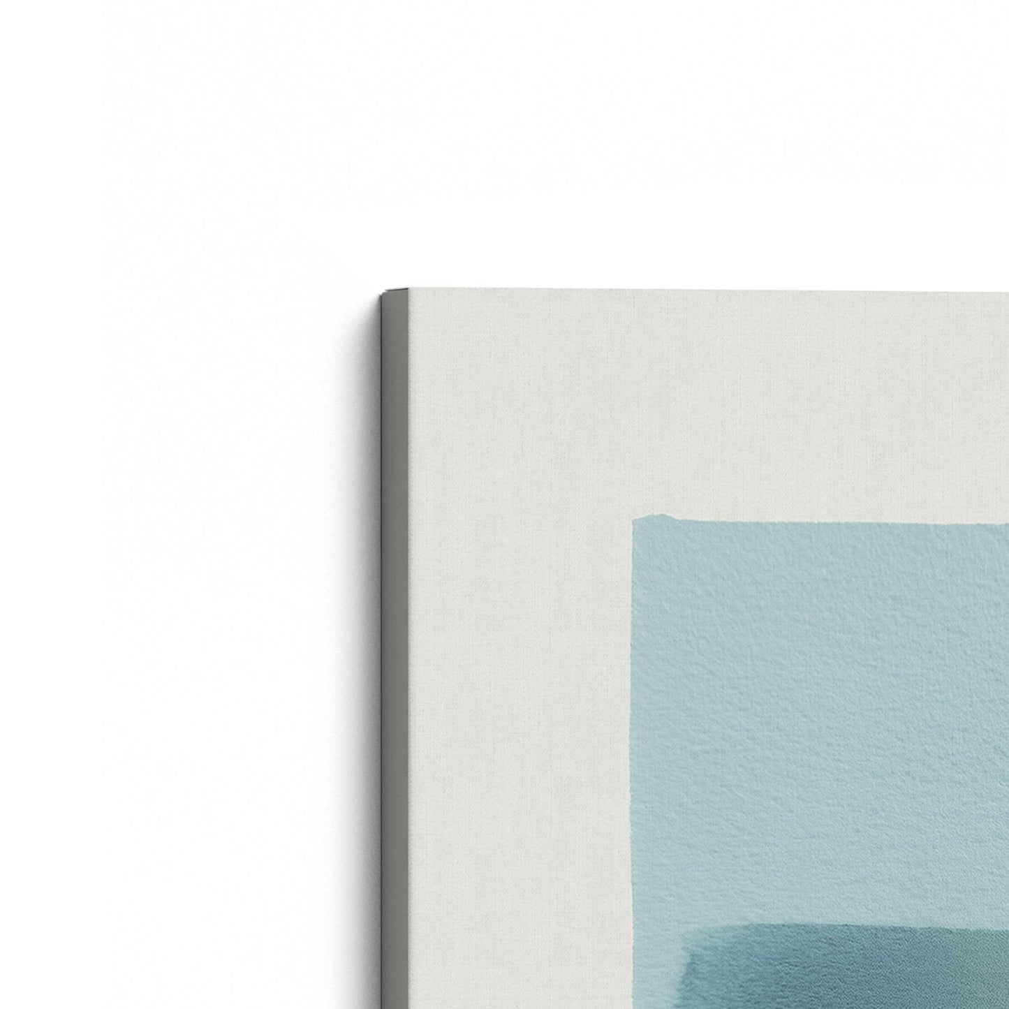 [Color:Stretched Canvas], Picture of the corner of the art