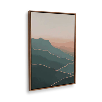 [Color:Walnut], Picture of the corner of the art