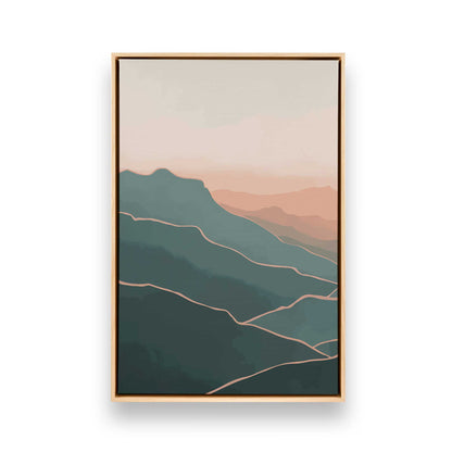[Color:American Maple], Picture of art in a American Maple frame