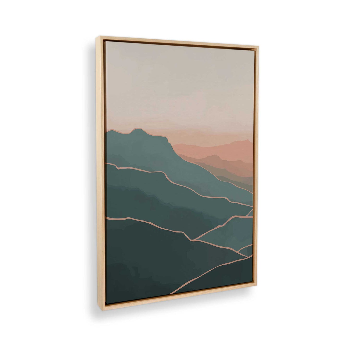 [Color:American Maple], Picture of the corner of the art