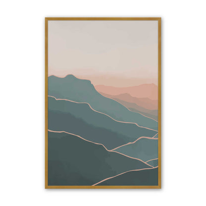 [Color:Polished Gold], Picture of art in a Polished Gold frame