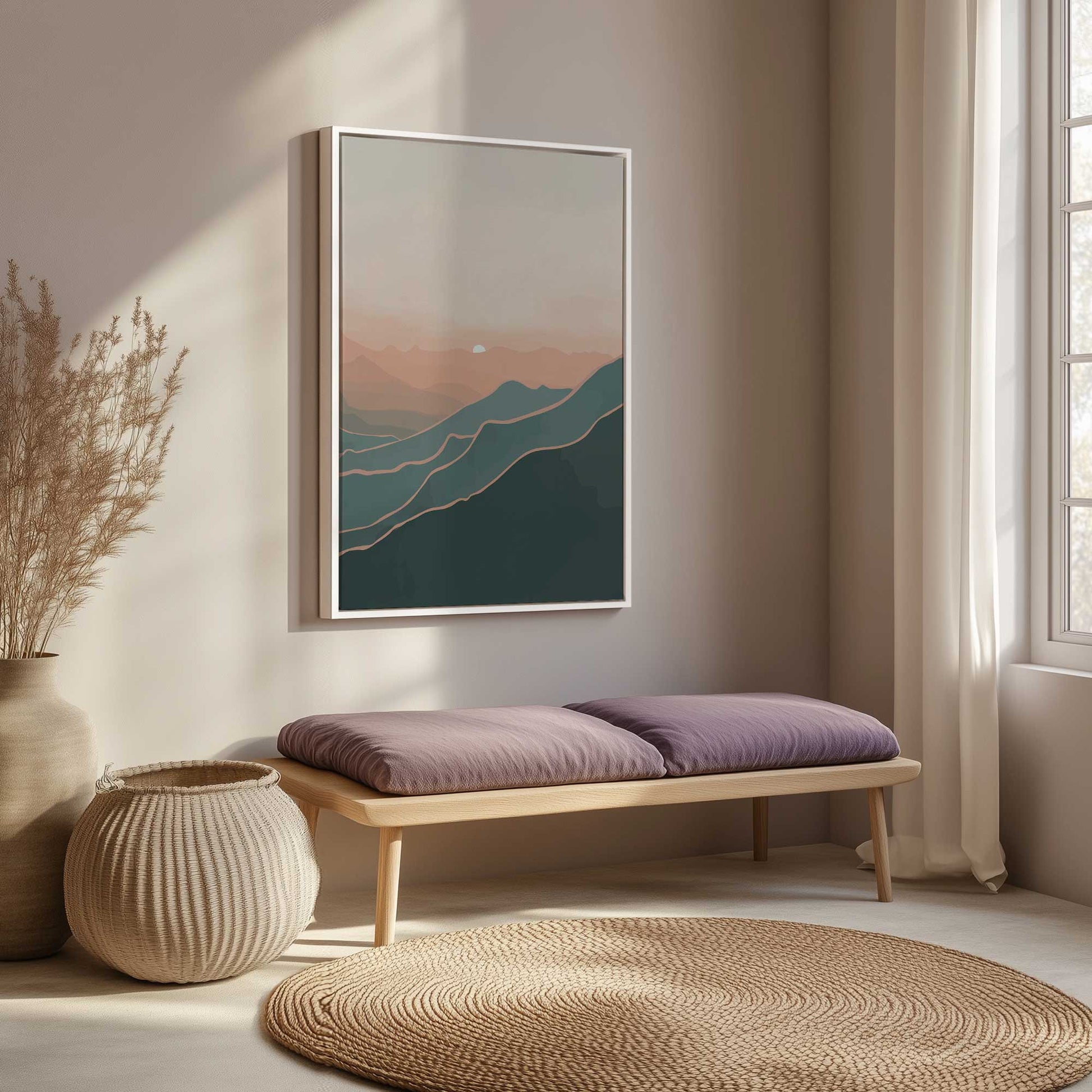 Picture of art in a room