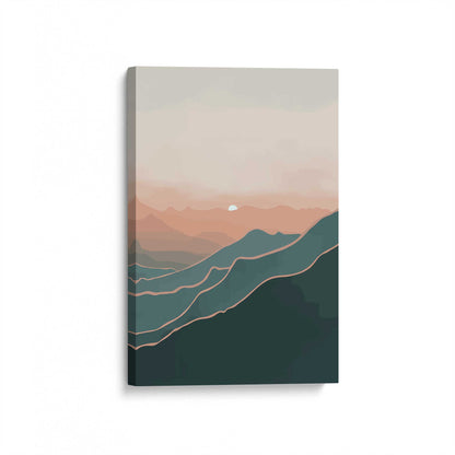 [Color:Stretched Canvas], Picture of art at an angle