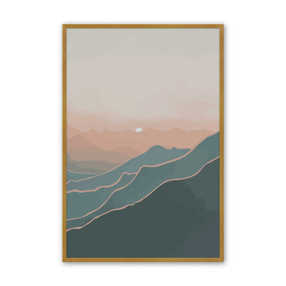 [Color:Polished Gold], Picture of art in a Polished Gold frame