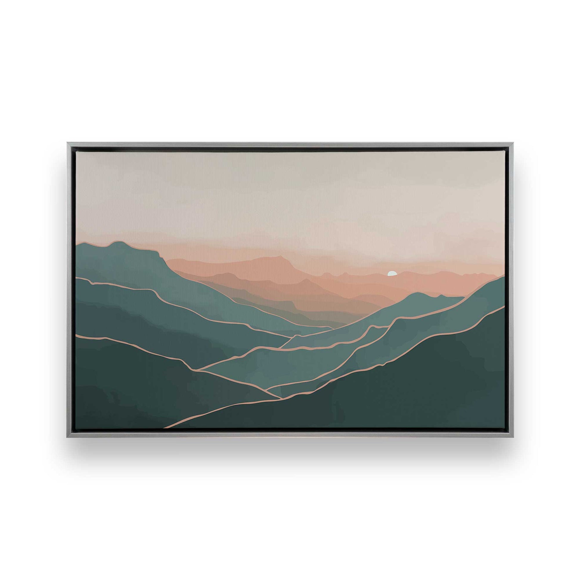 [Color:Polished Chrome], Picture of art in a Polished Chrome frame