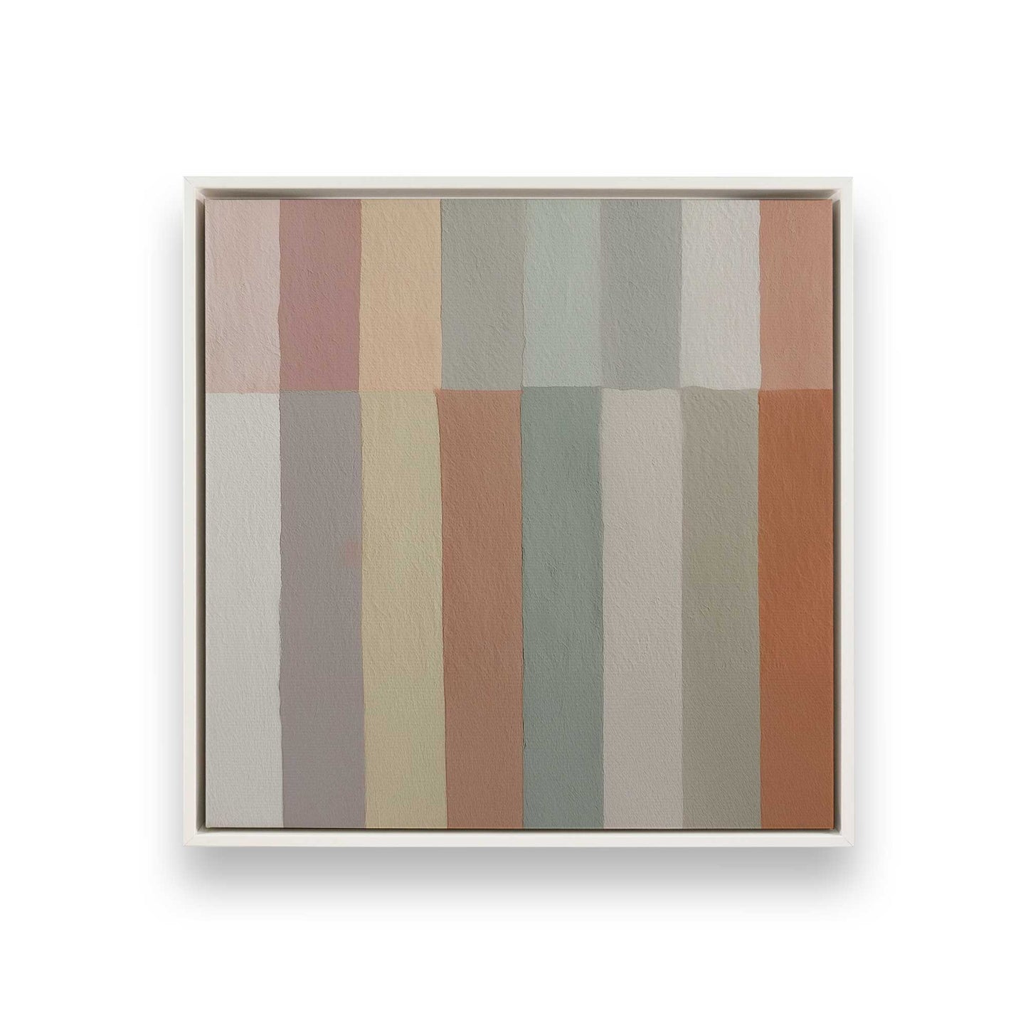 [Color:Opaque White], Picture of art in a White frame