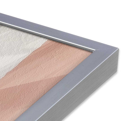 [Color:Polished Chrome], Picture of art in a Polished Chrome frame at an angle