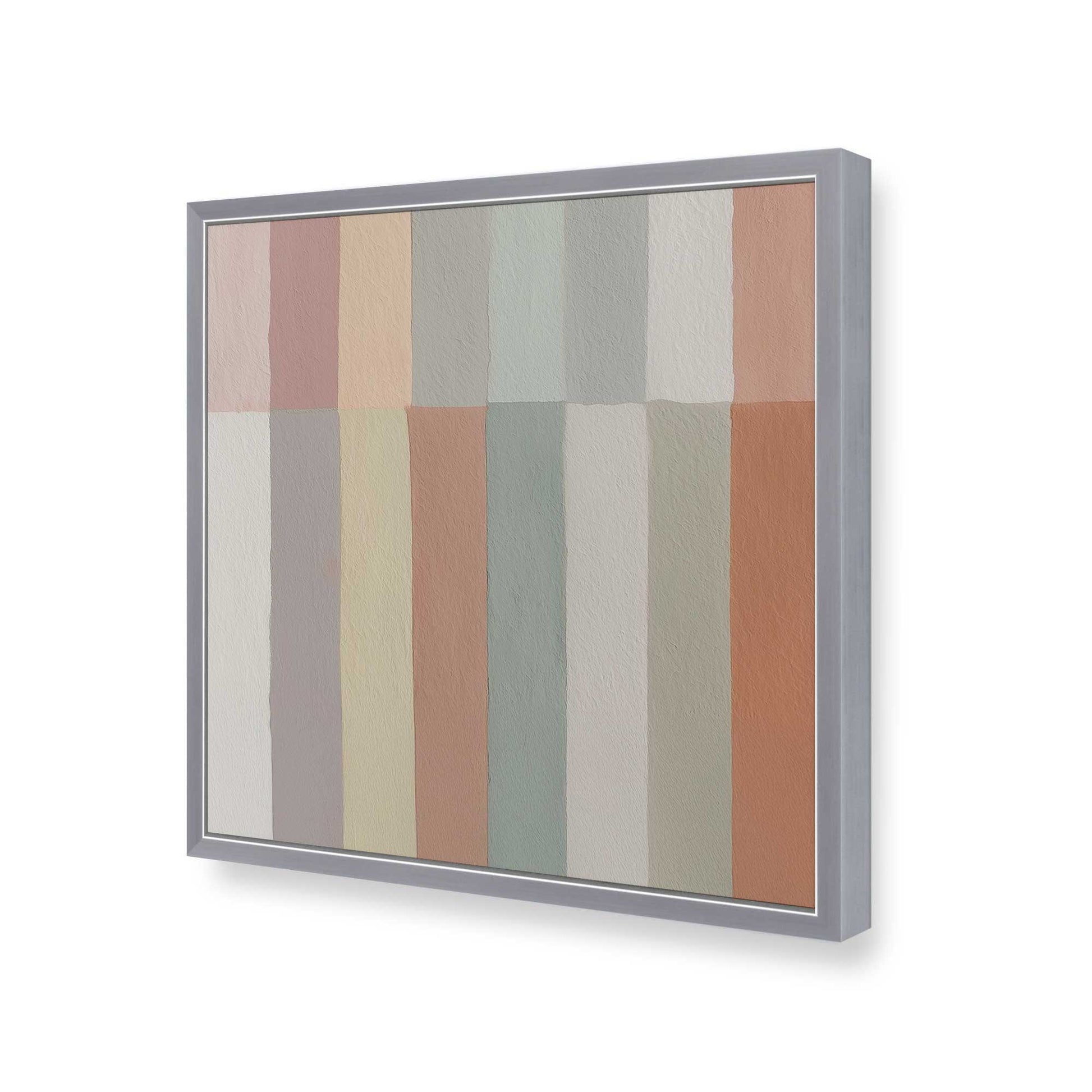 [Color:Polished Chrome], Picture of art in a Polished Chrome frame of the corner