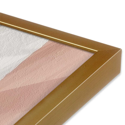 [Color:Polished Gold], Picture of art in a Polished Gold frame at an angle