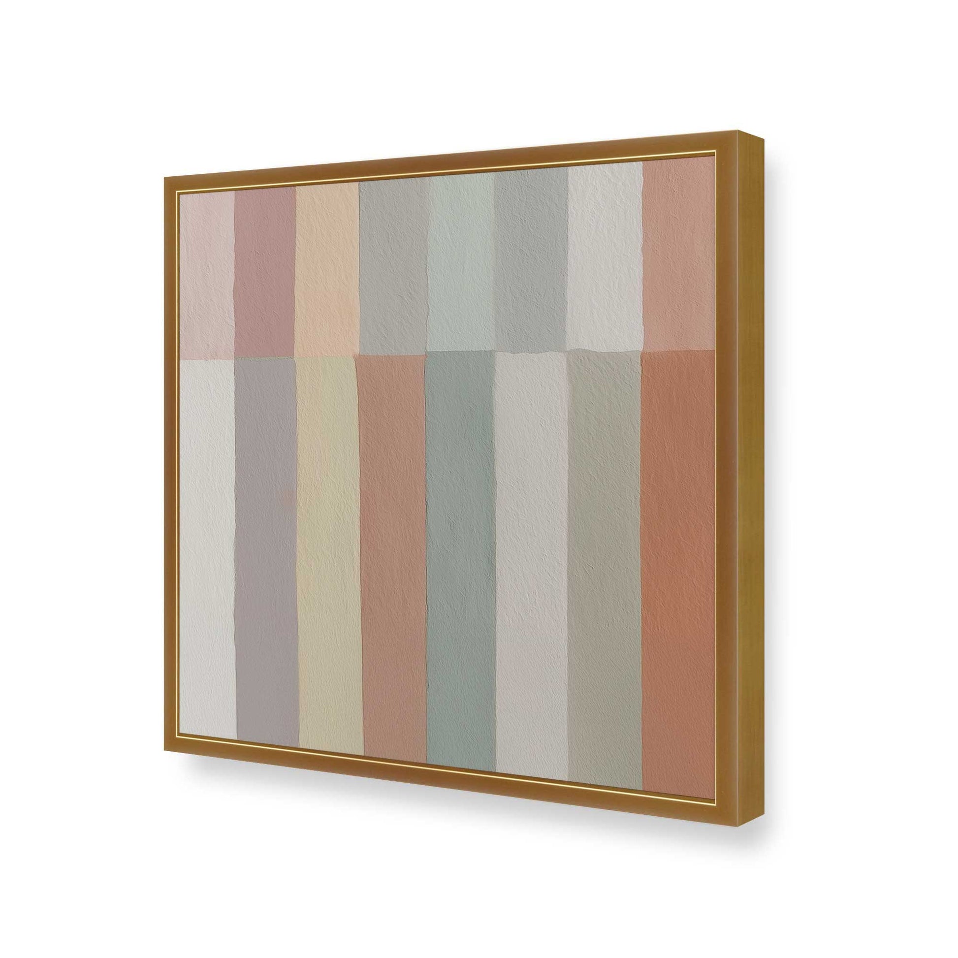 [Color:Polished Gold], Picture of art in a Polished Gold frame of the corner