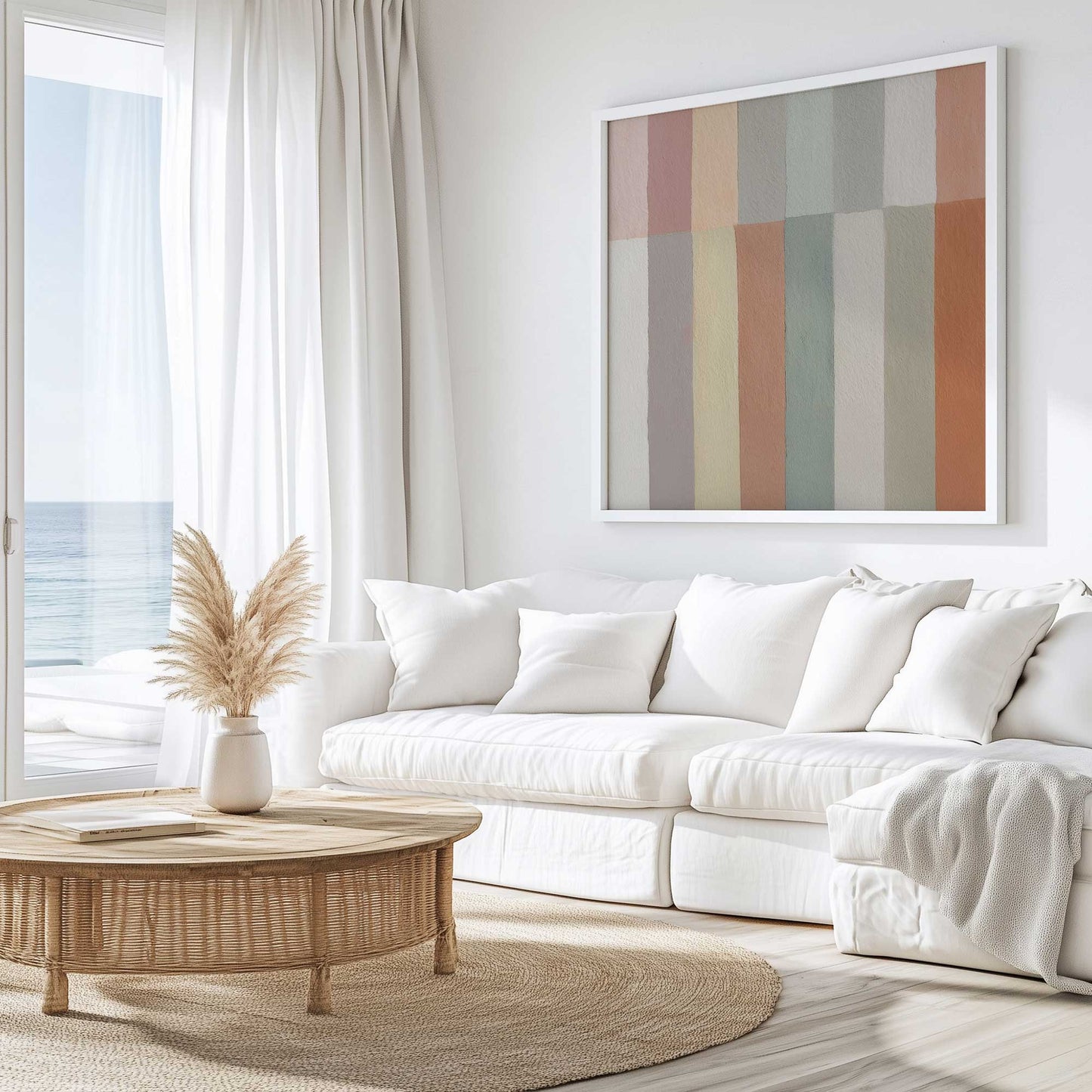 Picture of art in a room