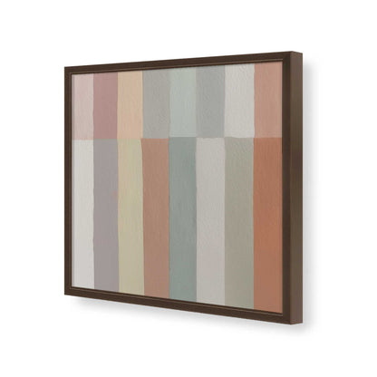 [Color:Espresso], Picture of art in a Espresso frame of the corner