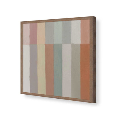 [Color:Walnut], Picture of art in a Walnut frame of the corner
