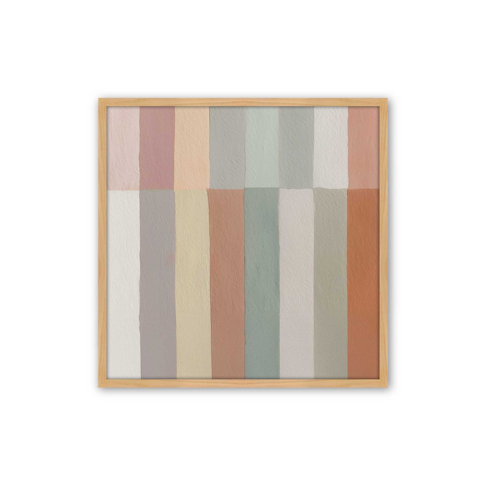 [Color:American Maple], Picture of art in a American Maple frame