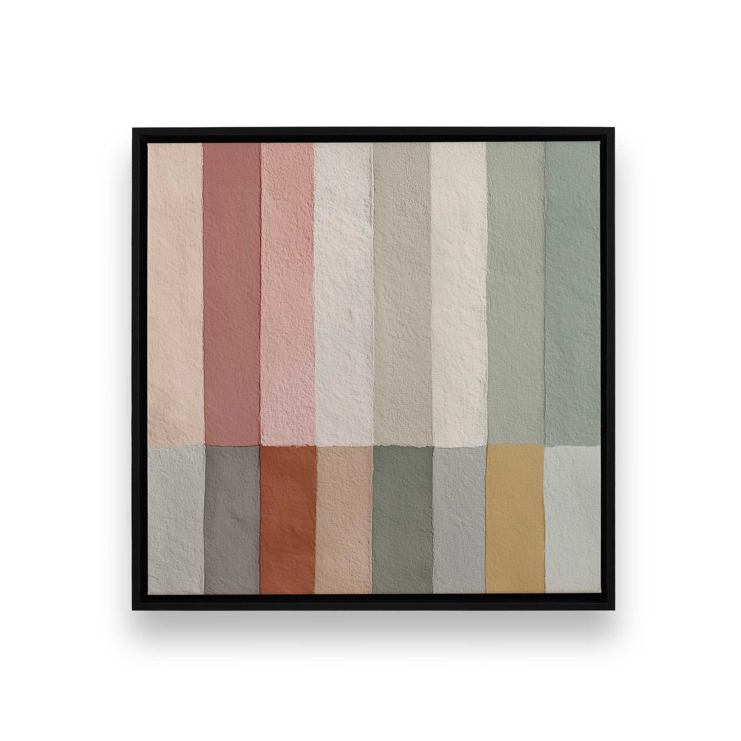 [Color:Satin Black], Picture of art in a Satin Black frame