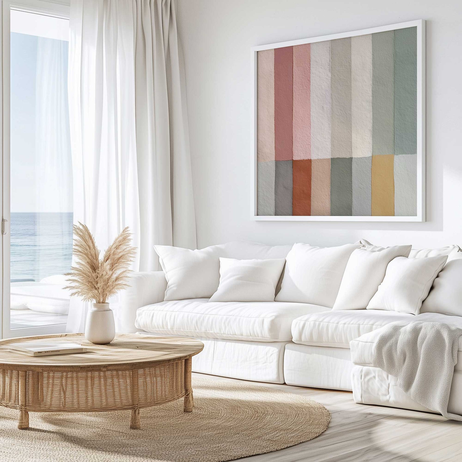 Picture of art in a room