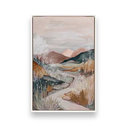[Color:Opaque White], Picture of art in a White frame