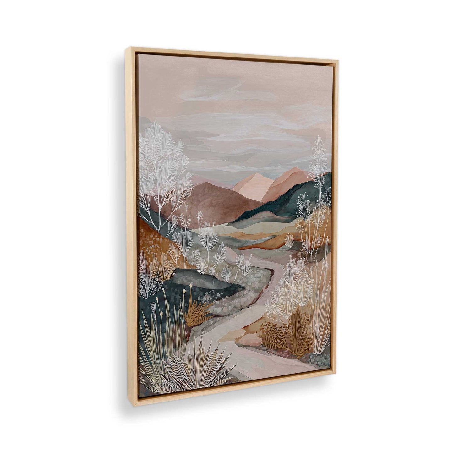 [Color:American Maple], Picture of the corner of the art
