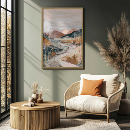 Picture of art in a room
