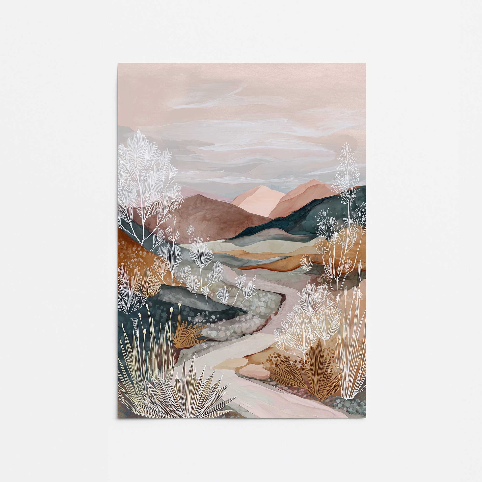 [Color:Rolled Print], Picture of close up of art