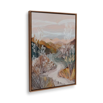 [Color:Walnut], Picture of the corner of the art