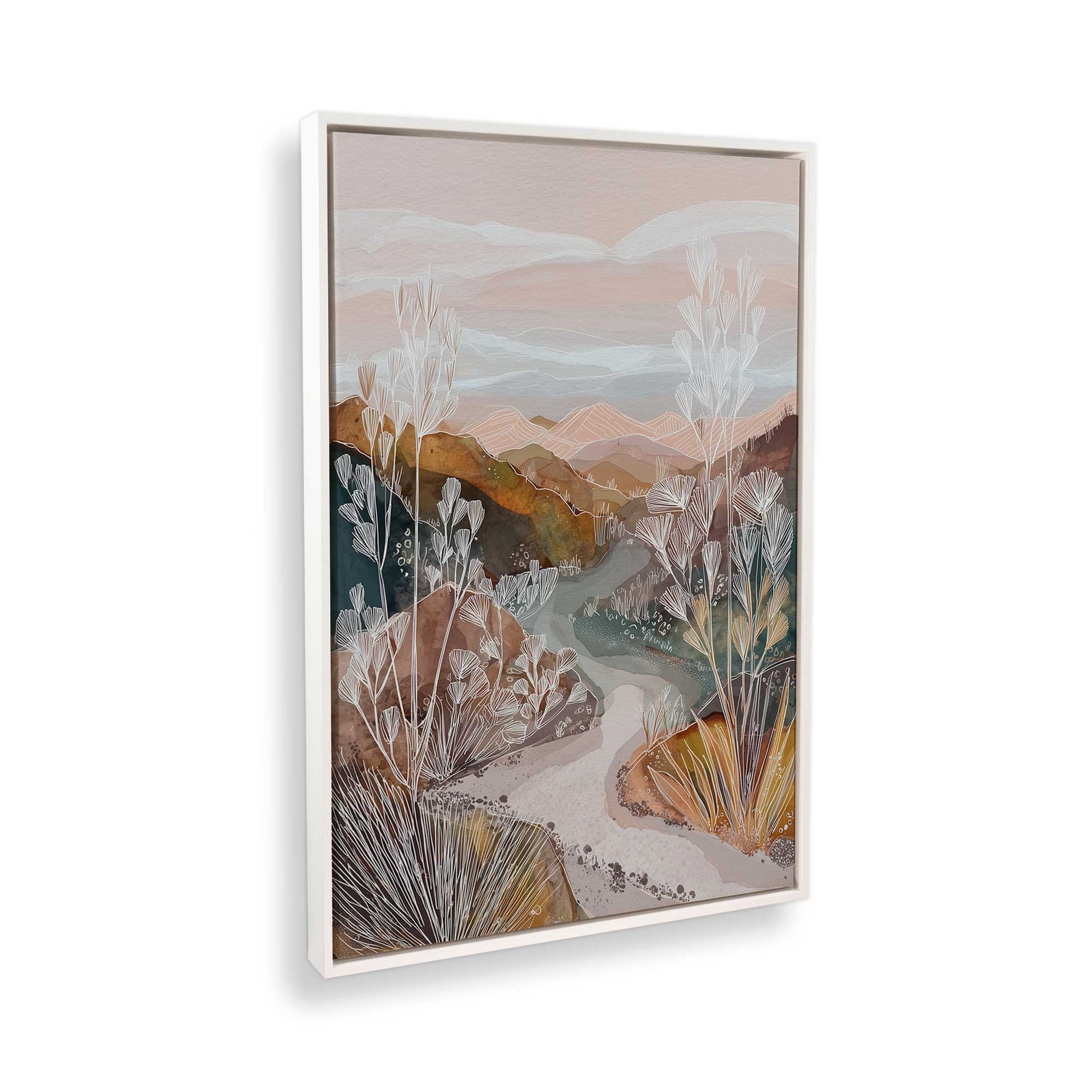 [Color:Opaque White], Picture of the corner of the art