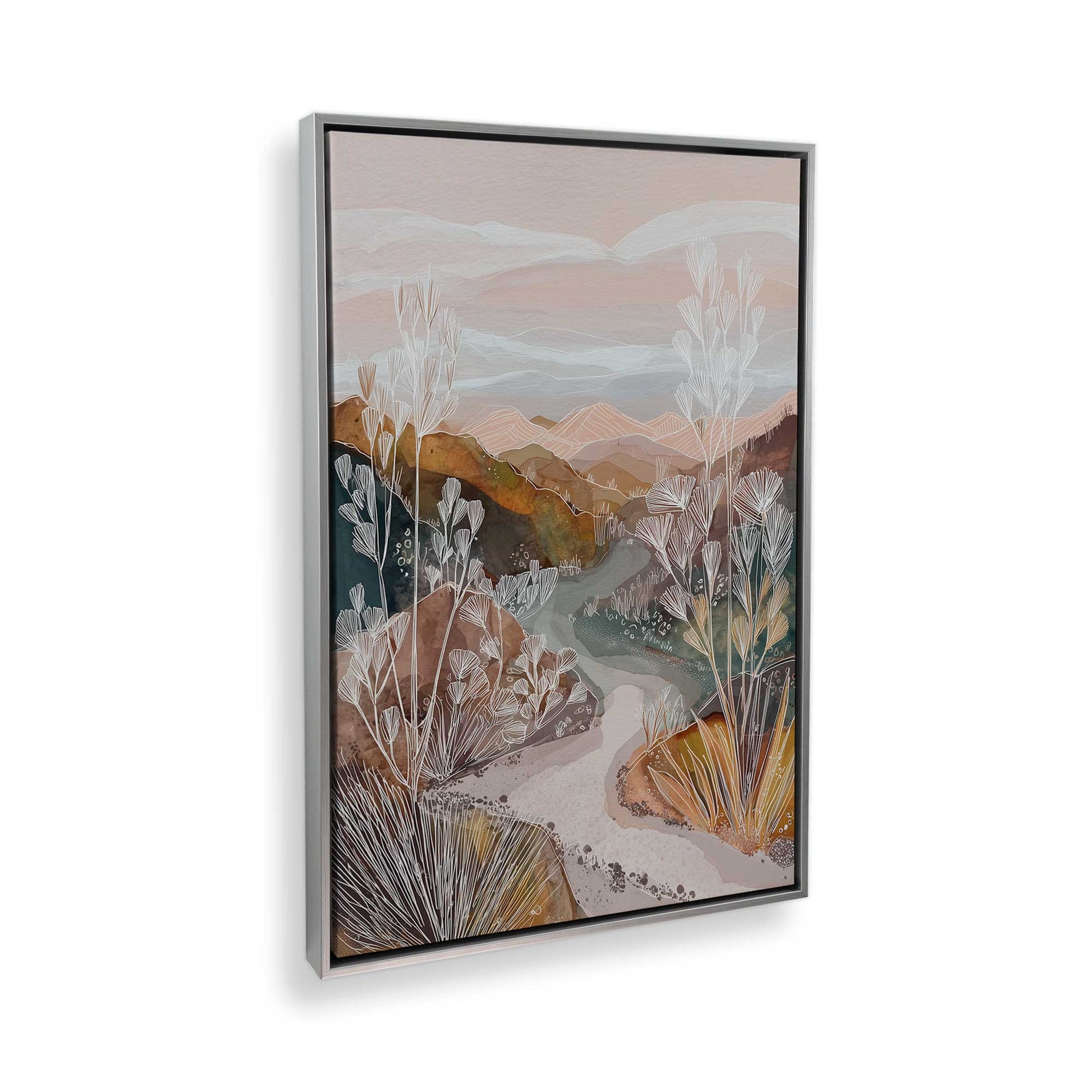 [Color:Polished Chrome], Picture of the corner of the art