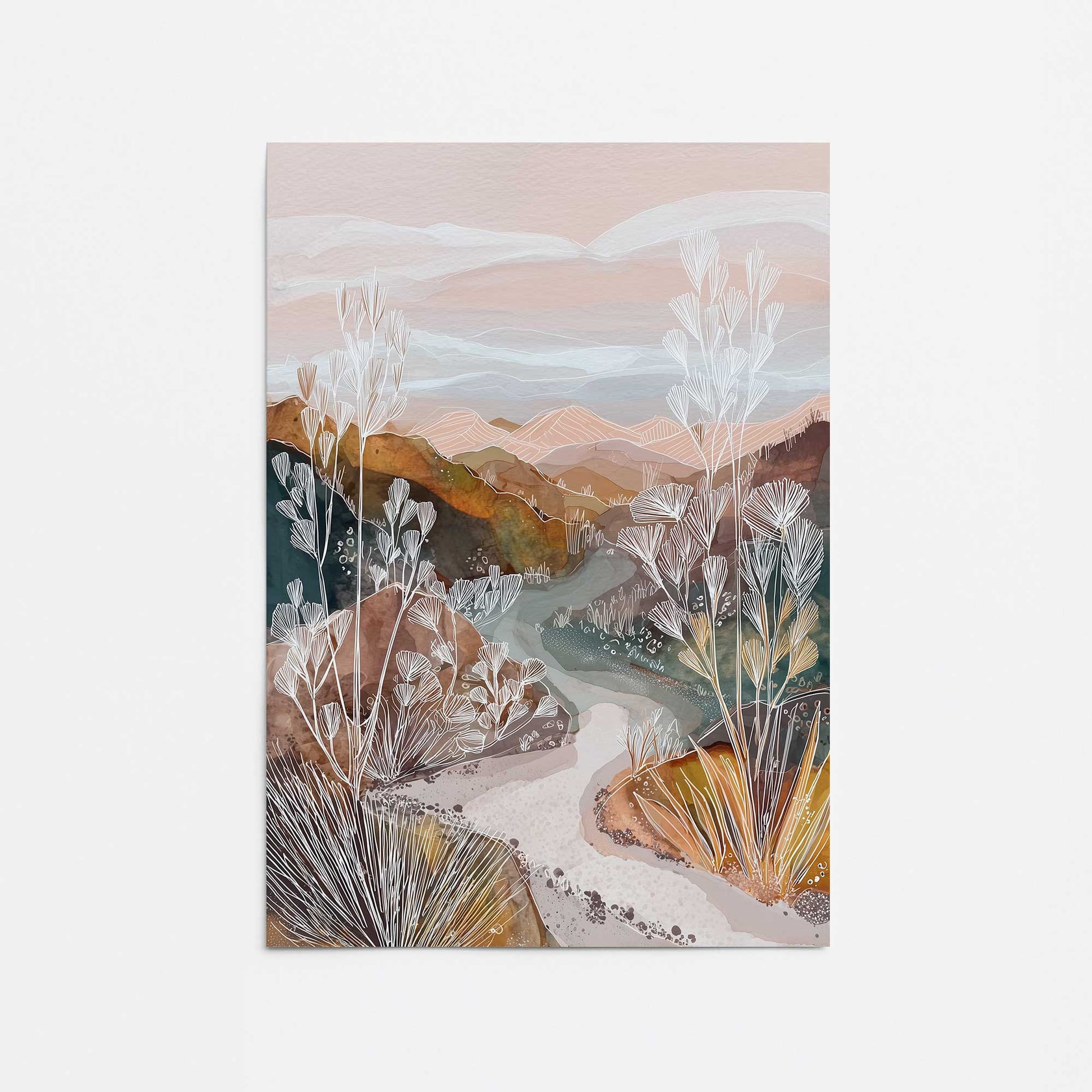 [Color:Rolled Print], Picture of close up of art