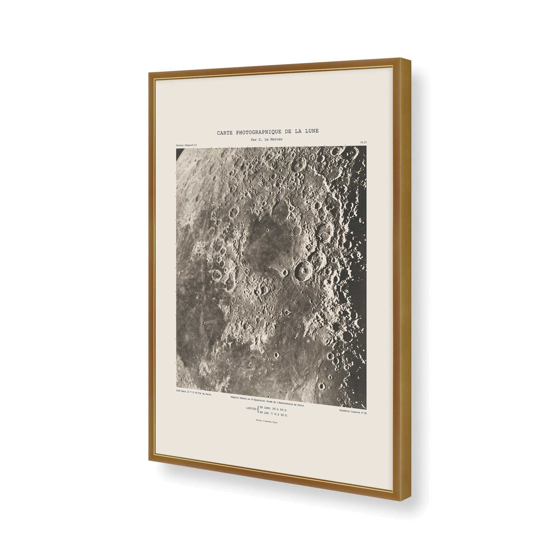 [Color:Polished Gold], Picture of art in a Polished Gold frame of the corner