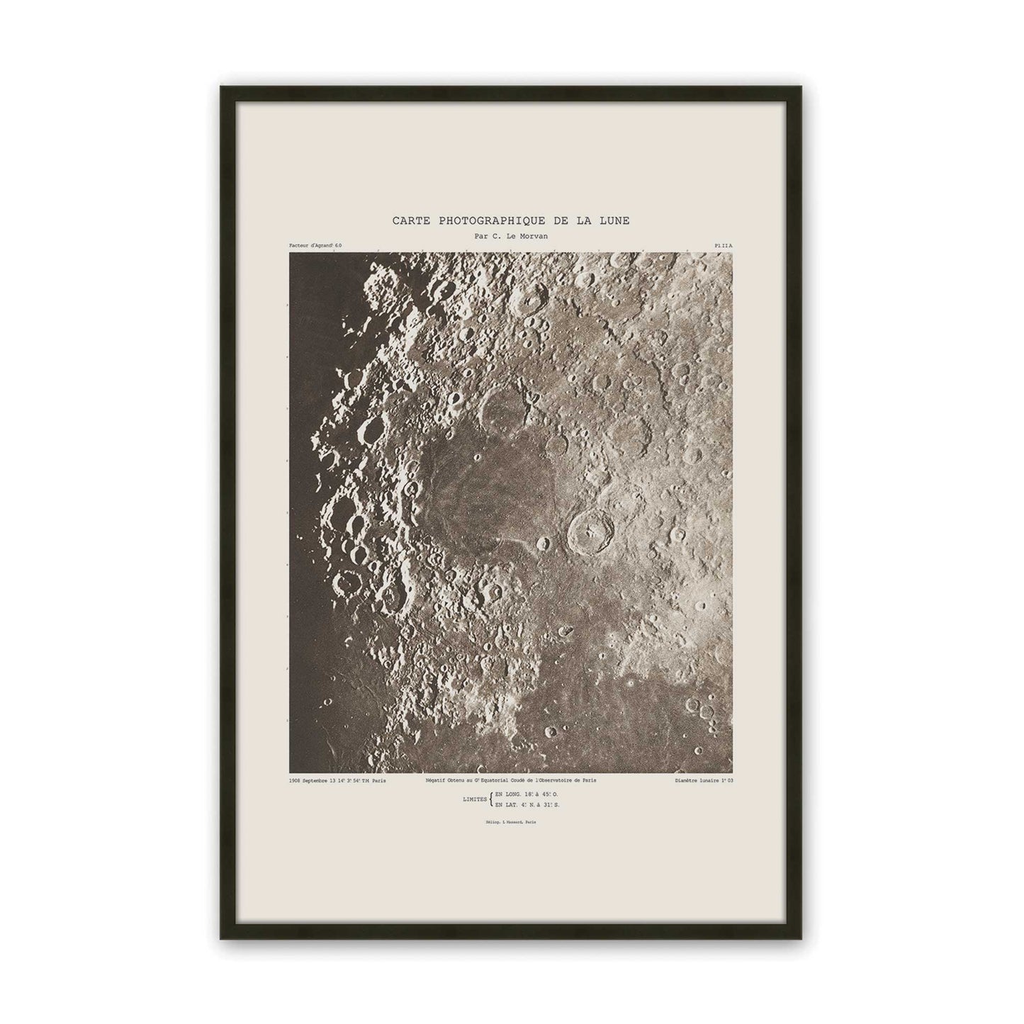 [Color:Satin Black], Picture of art in a Satin Black frame