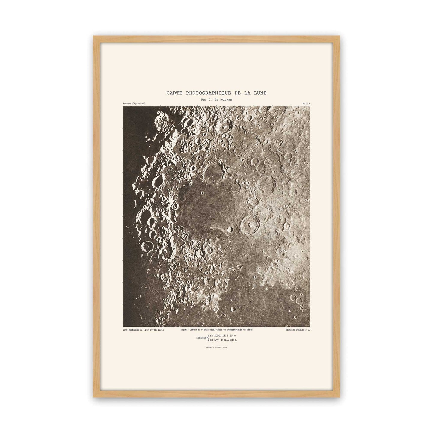 [Color:American Maple], Picture of art in a American Maple frame
