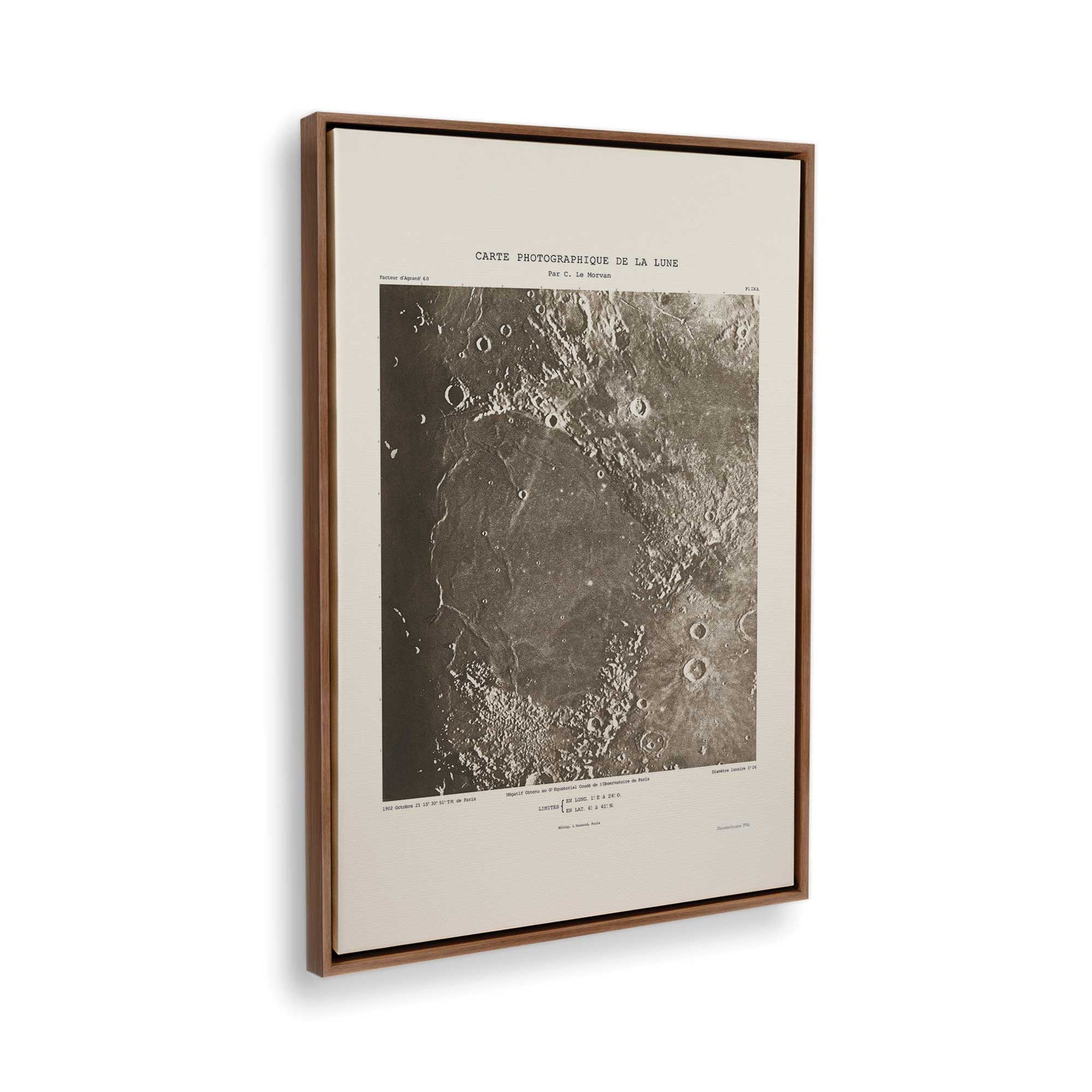 [Color:Walnut], Picture of the corner of the art