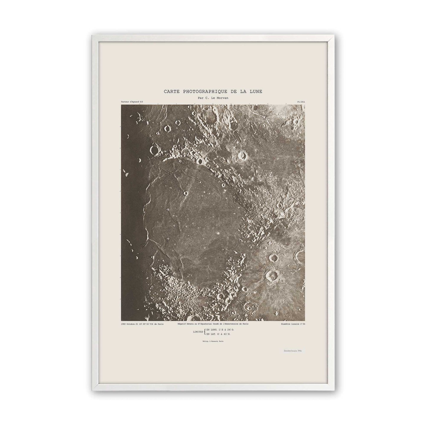 [Color:Opaque White], Picture of art in a Opaque White frame