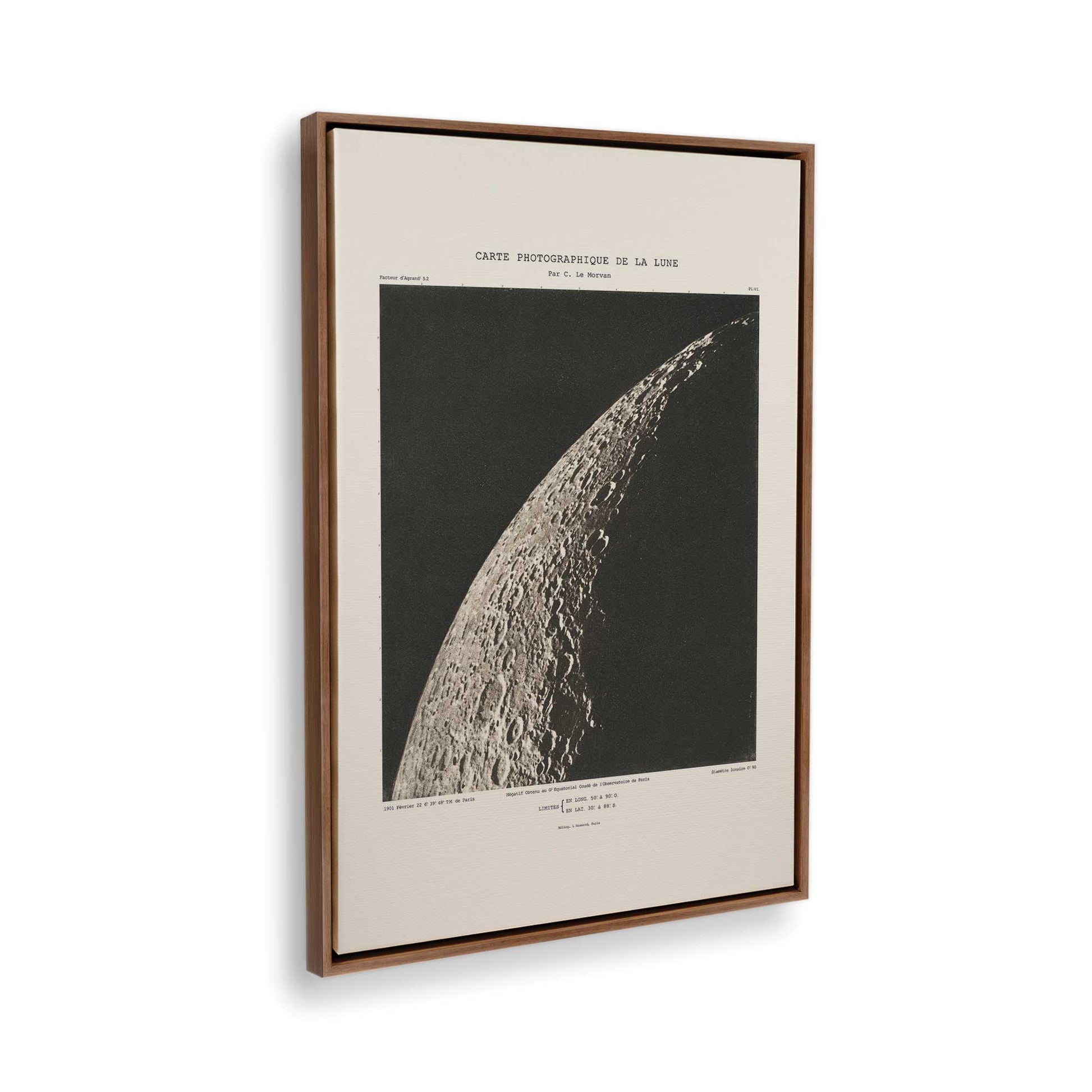 [Color:Walnut], Picture of the corner of the art