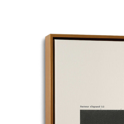 [Color:Polished Gold], Picture of art in a Polished Gold frame at an angle