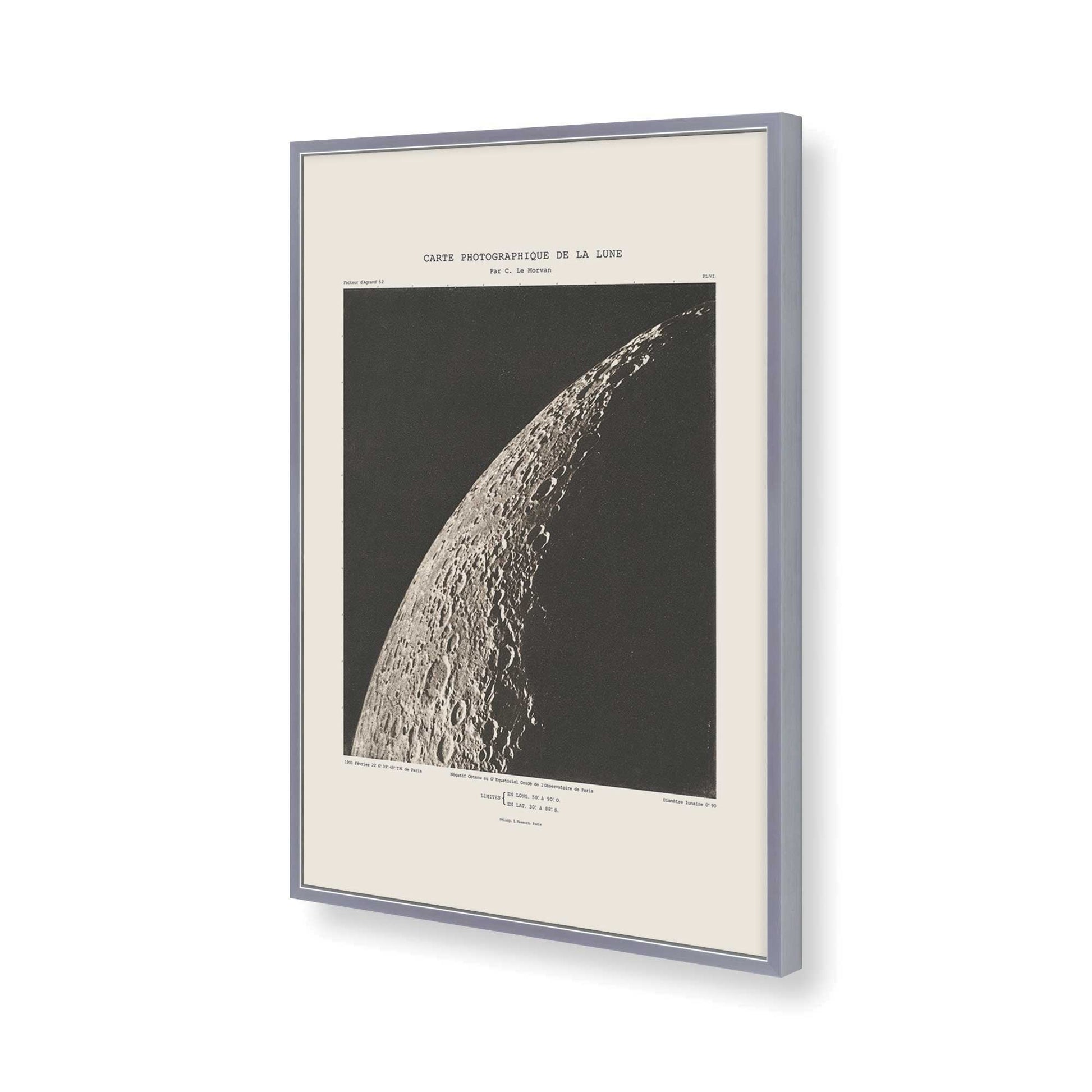 [Color:Polished Chrome], Picture of art in a Polished Chrome frame of the corner