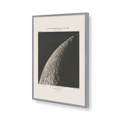[Color:Polished Chrome], Picture of art in a Polished Chrome frame of the corner