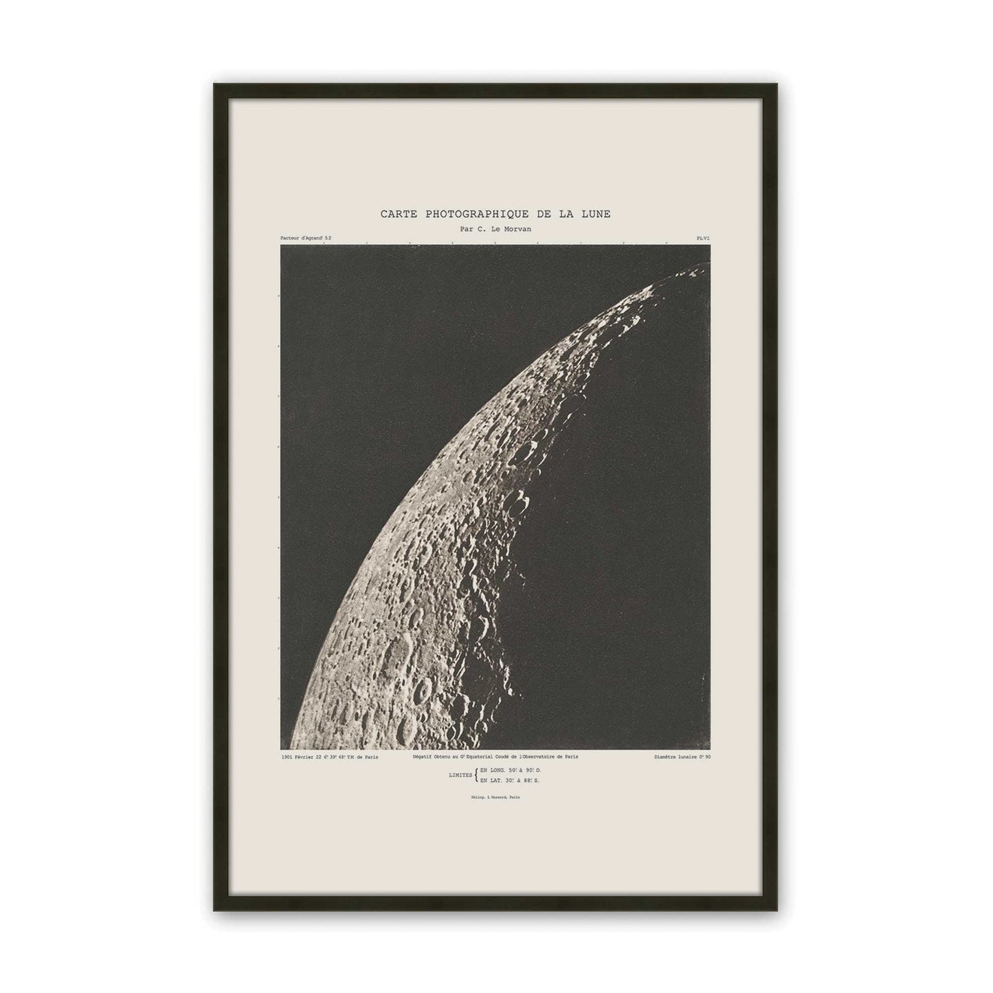 [Color:Satin Black], Picture of art in a Satin Black frame