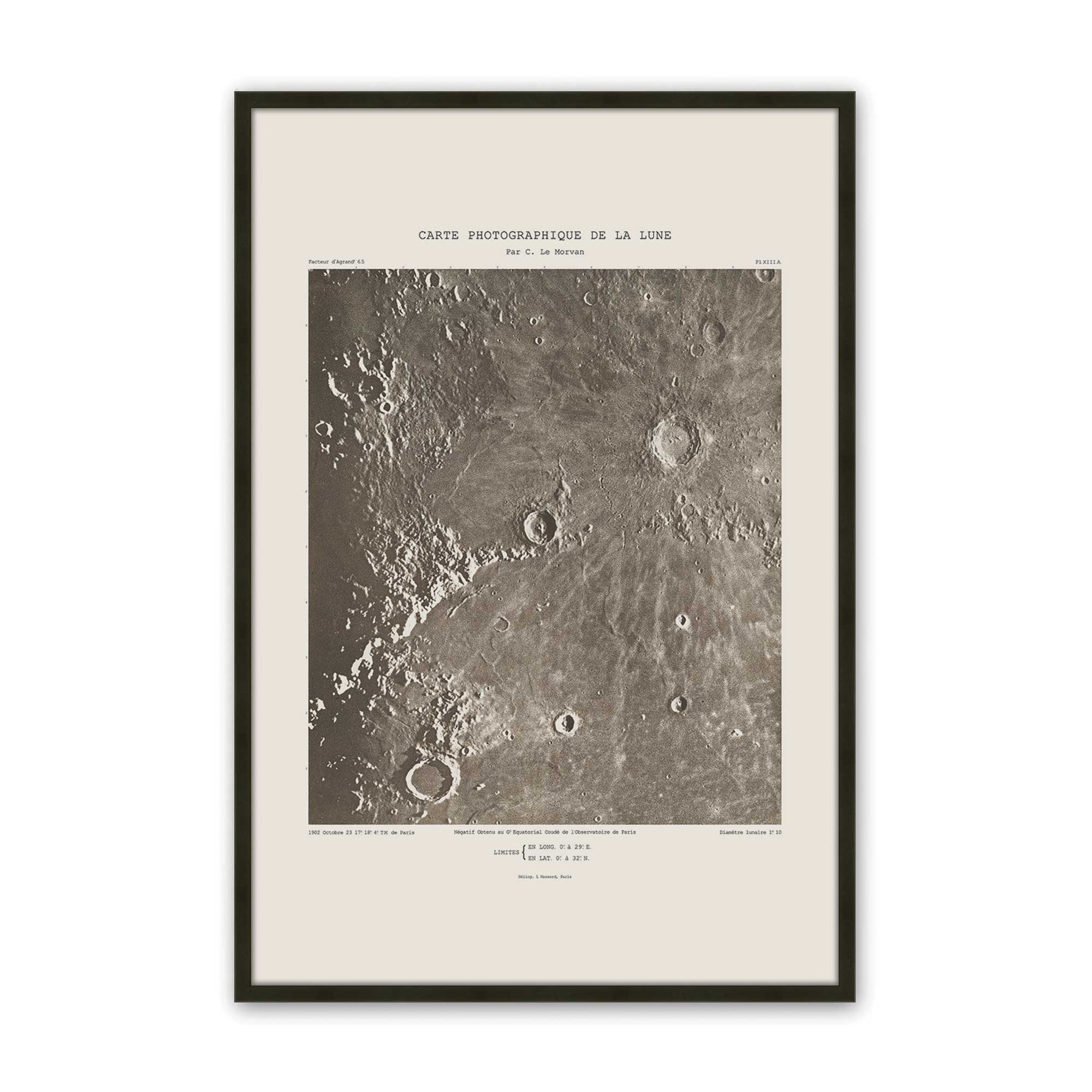 [Color:Satin Black], Picture of art in a Satin Black frame