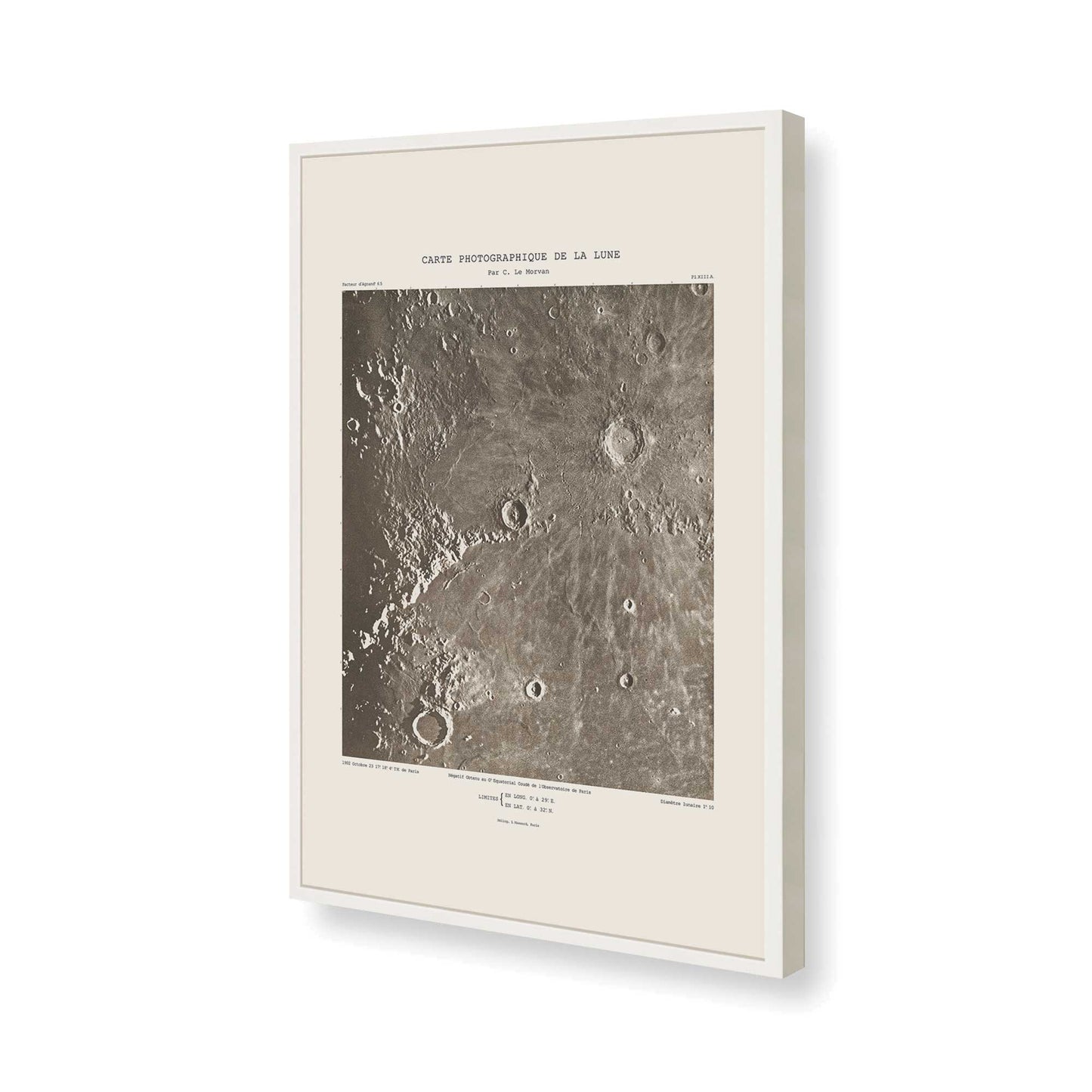 [Color:Opaque White], Picture of art in a Opaque White frame of the corner