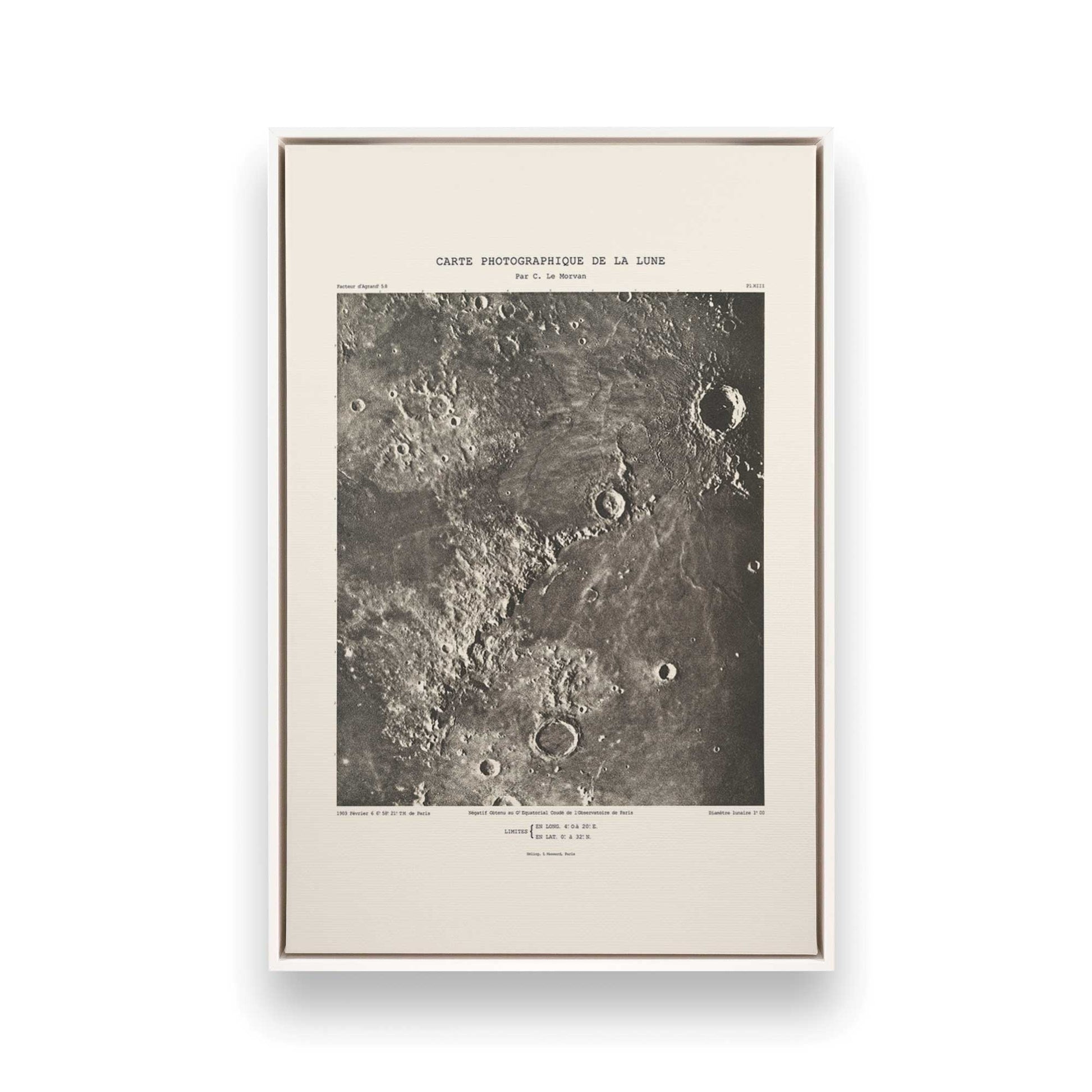 [Color:Opaque White], Picture of art in a White frame