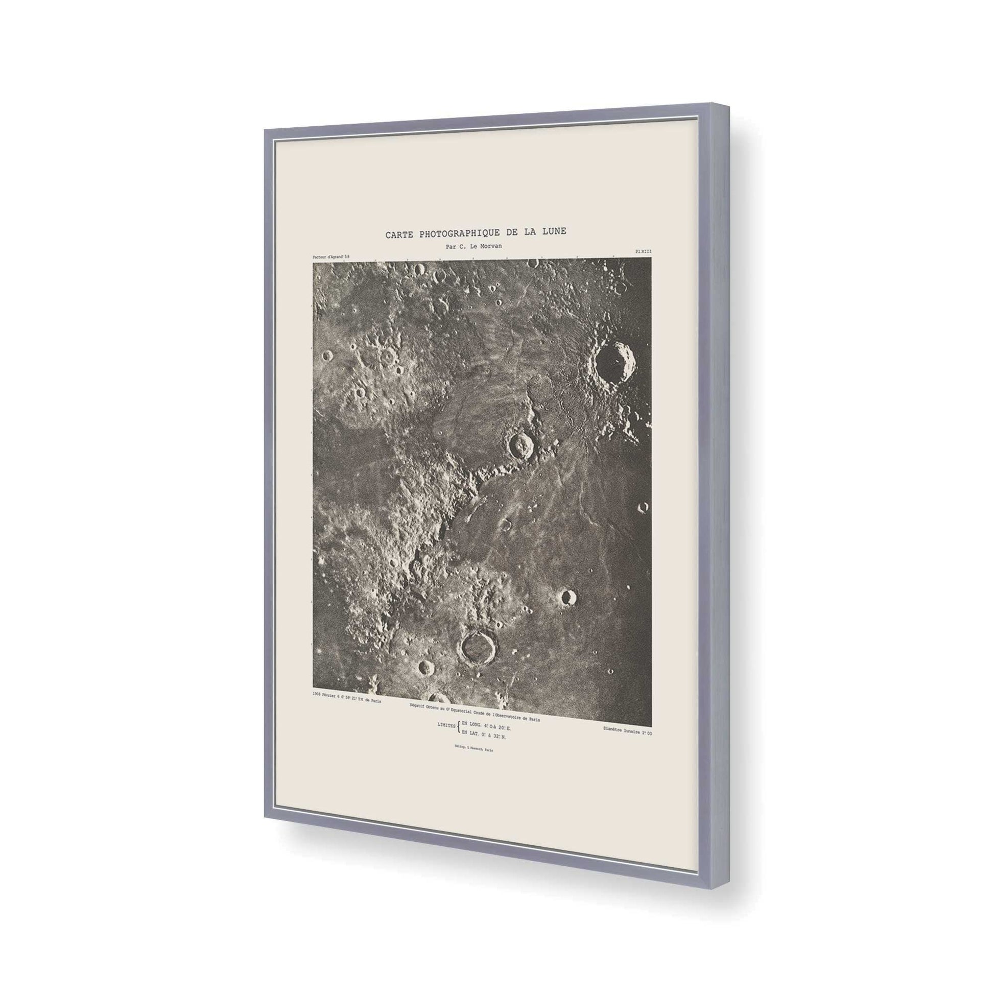 [Color:Polished Chrome], Picture of art in a Polished Chrome frame of the corner