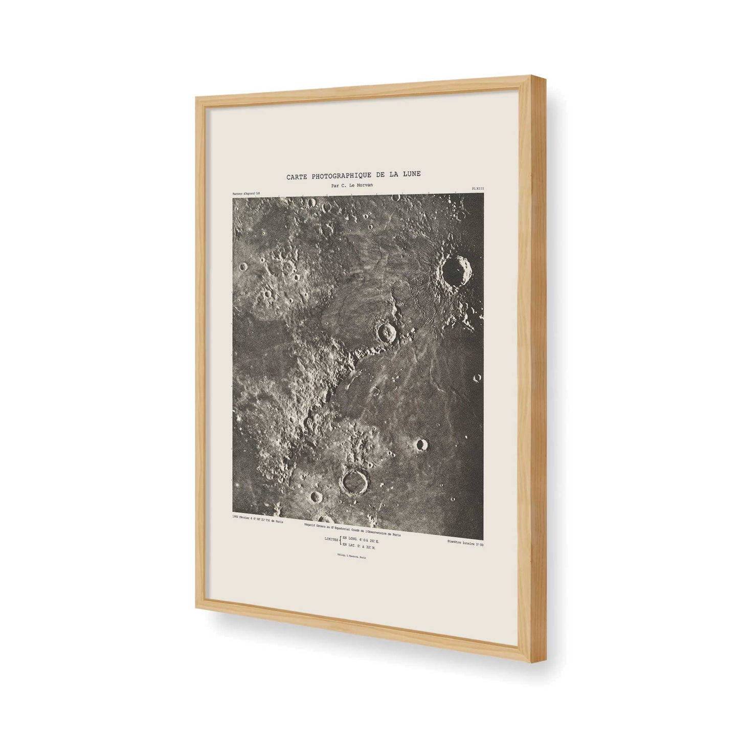 [Color:American Maple], Picture of art in a American Maple frame of the corner