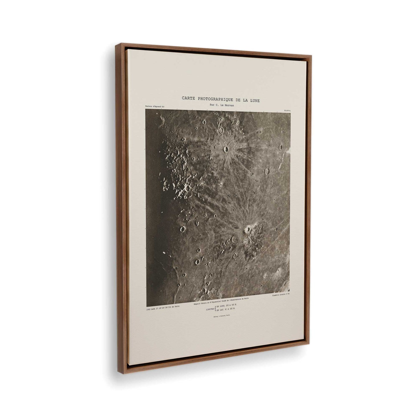 [Color:Walnut], Picture of the corner of the art