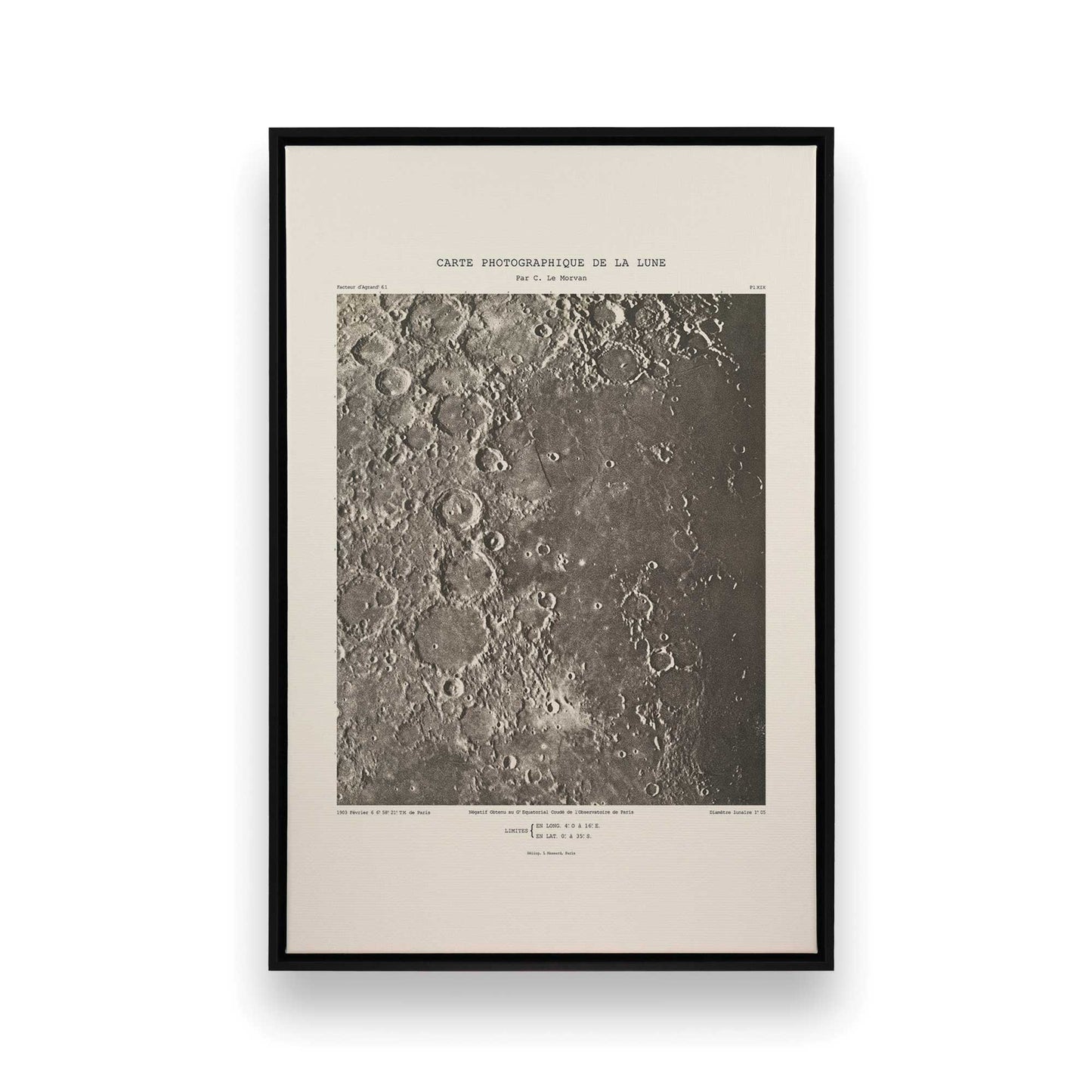 [Color:Satin Black], Picture of art in a Satin Black frame