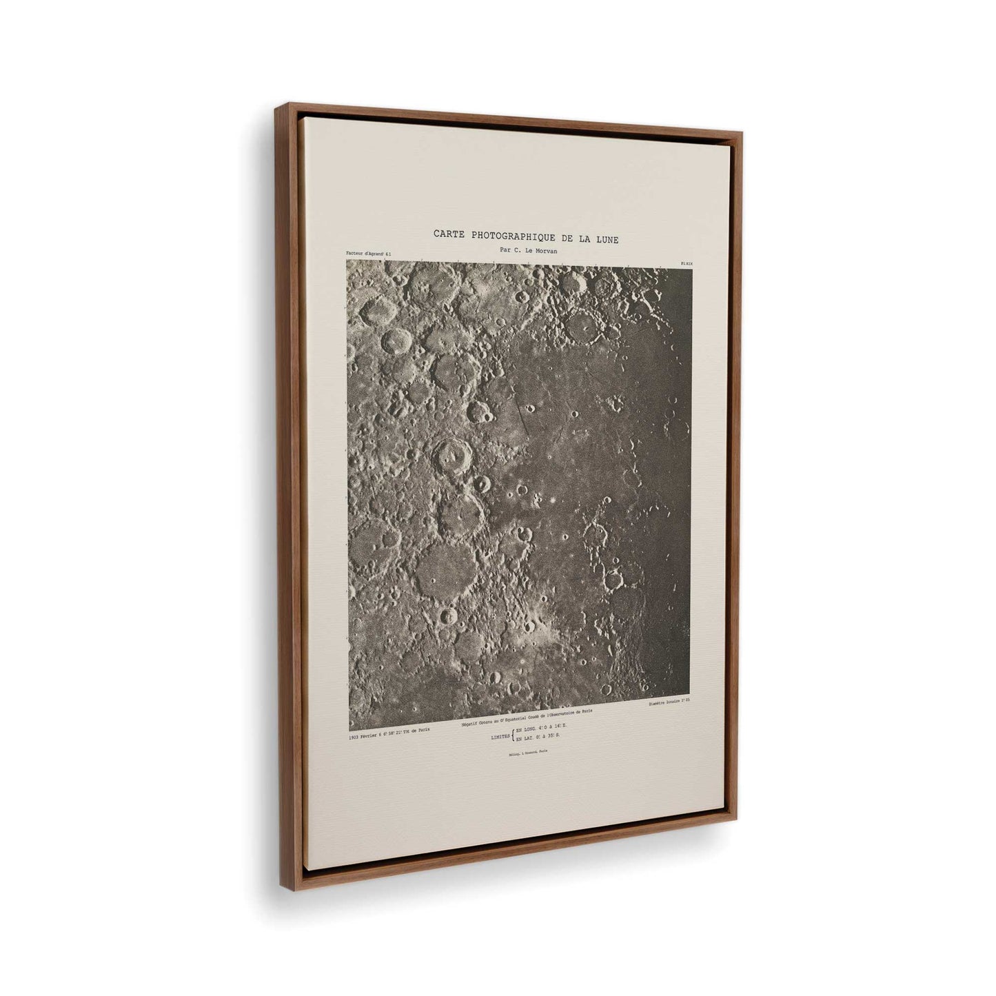 [Color:Walnut], Picture of the corner of the art
