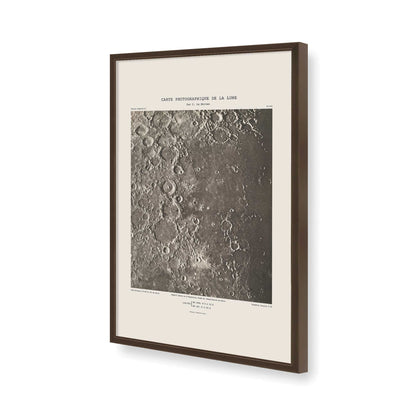 [Color:Brown], Picture of art in a Brown frame of the corner