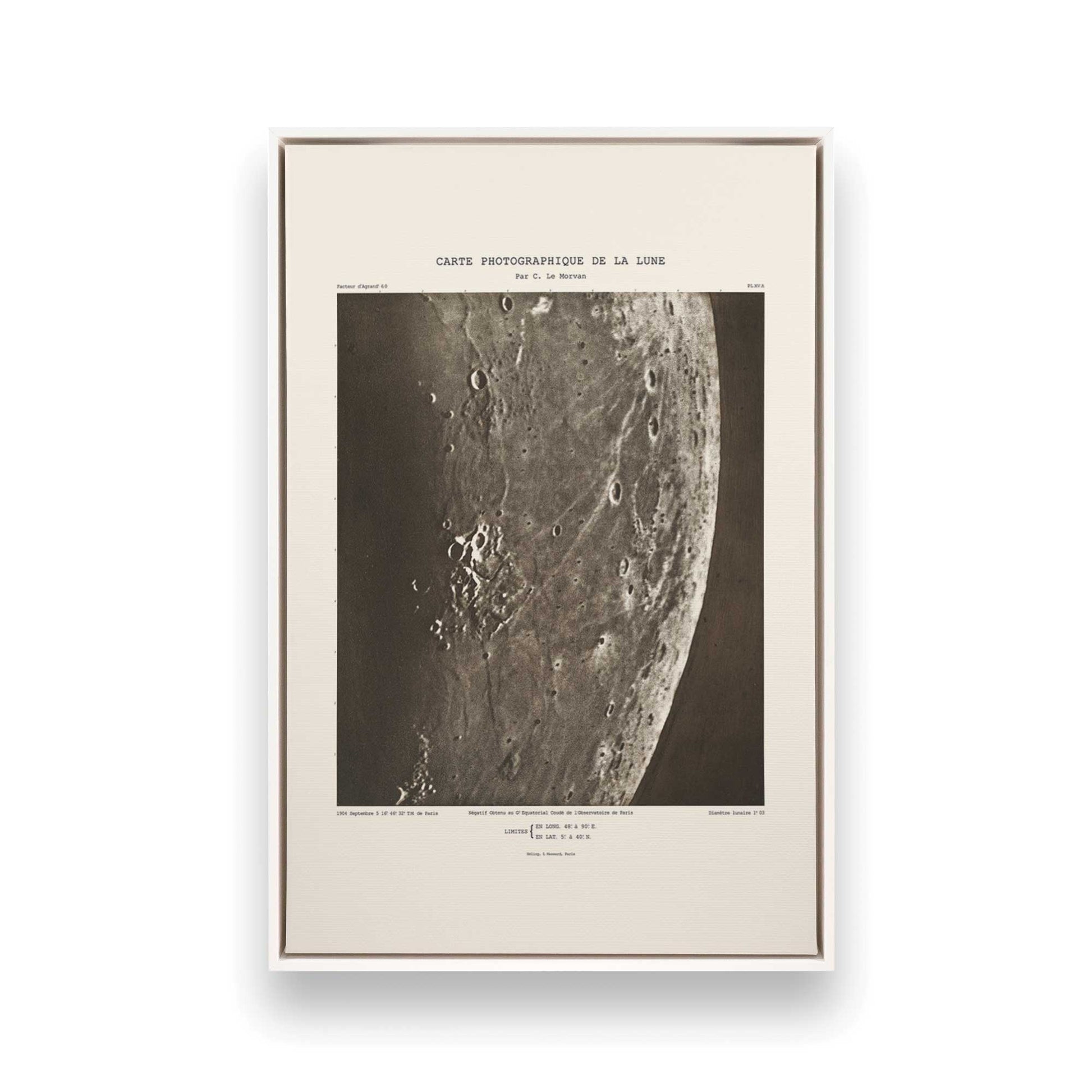 [Color:Opaque White], Picture of art in a White frame