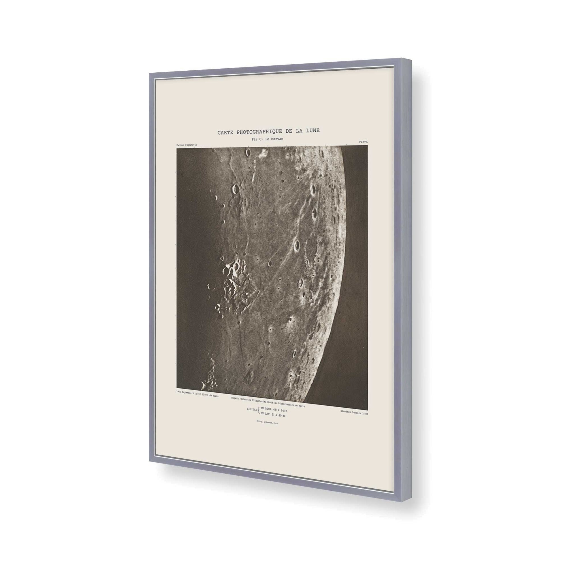 [Color:Polished Chrome], Picture of art in a Polished Chrome frame of the corner